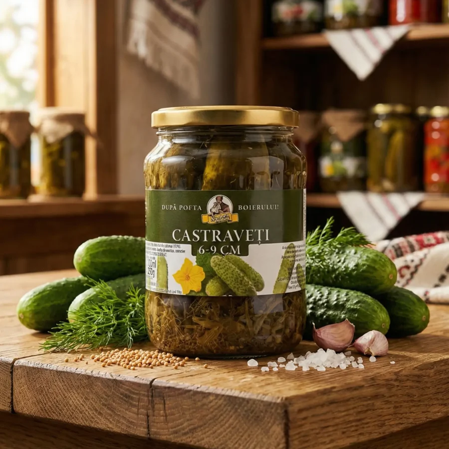 Castraveti in otet 6-9 cm