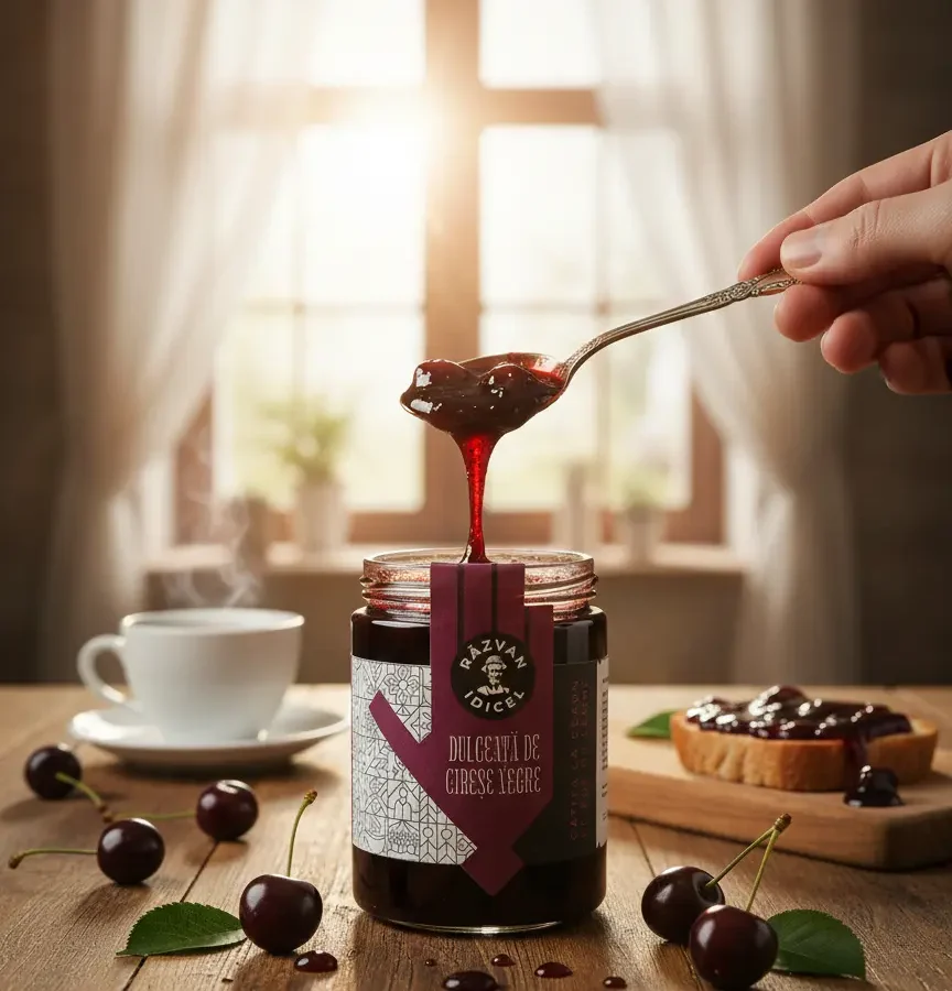 Dulceata de cirese negre