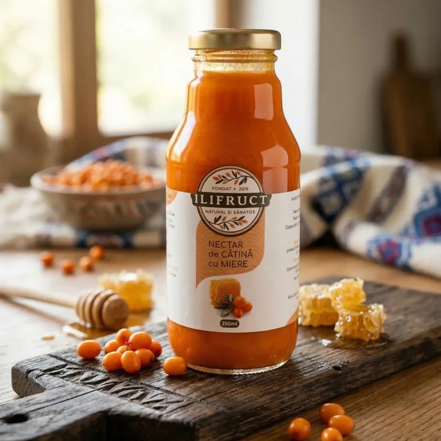 Nectar de catina cu miere