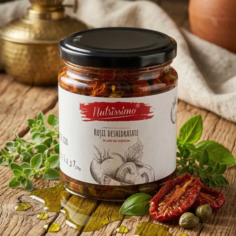 Rosii deshidratate in ulei de masline