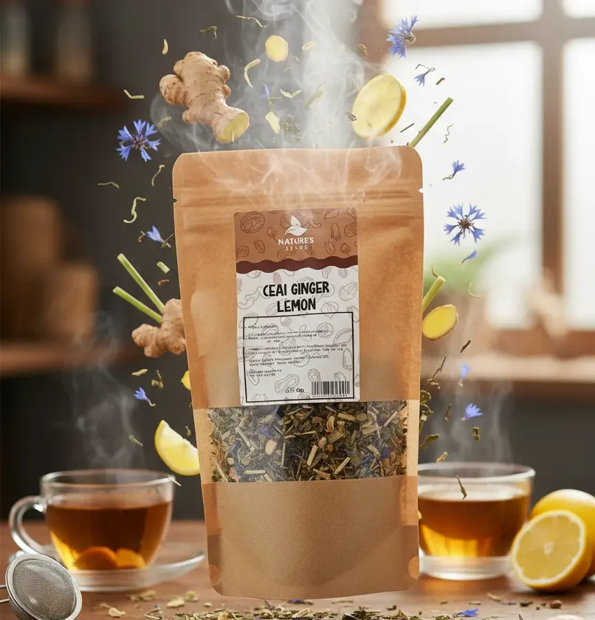 Ceai ginger lemon