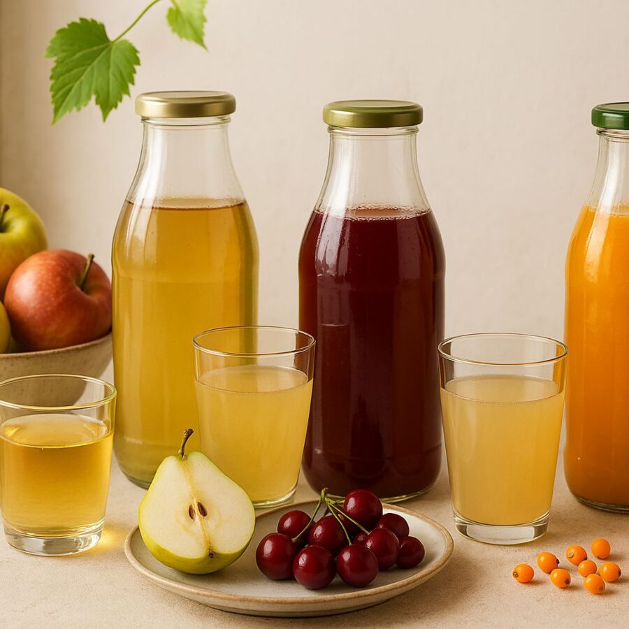 Sucuri naturale din fructe