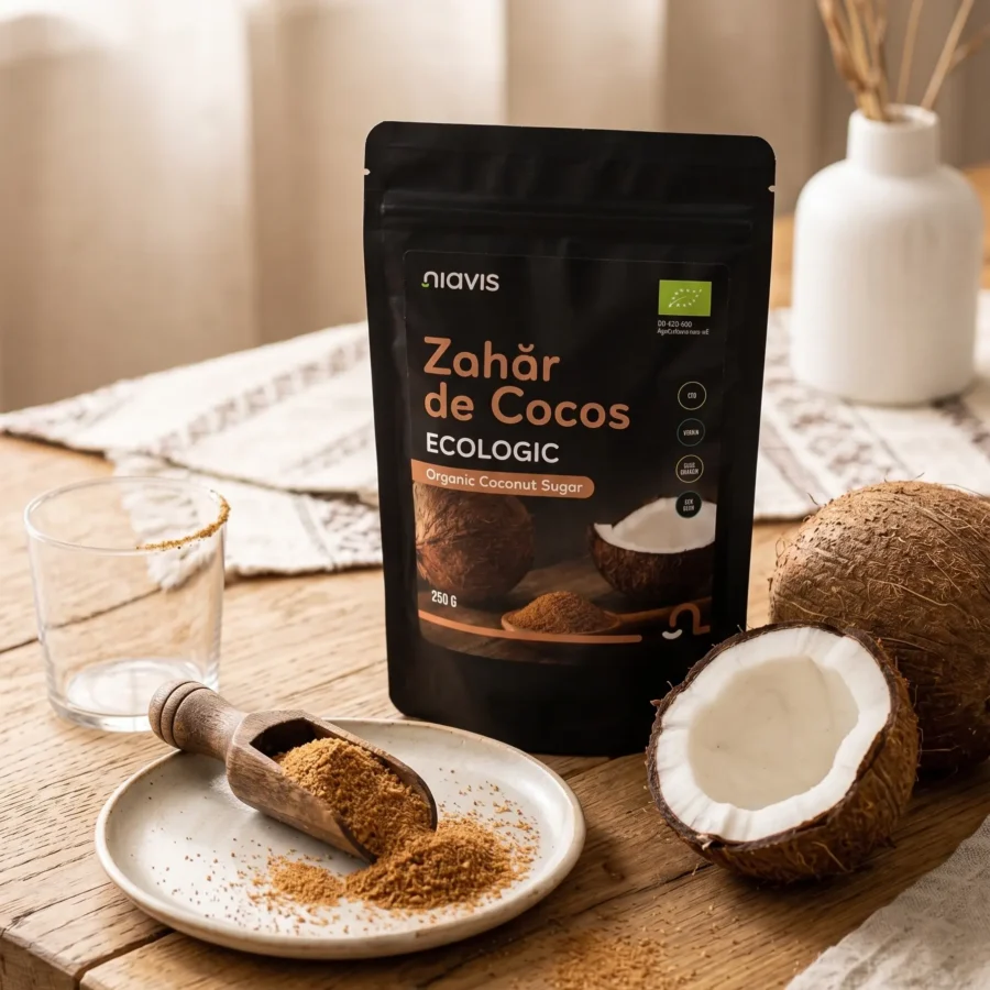Zahar de cocos ecologic