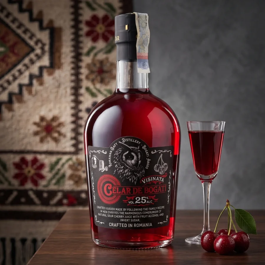 Visinata Celar de Bogati 25% Alc.