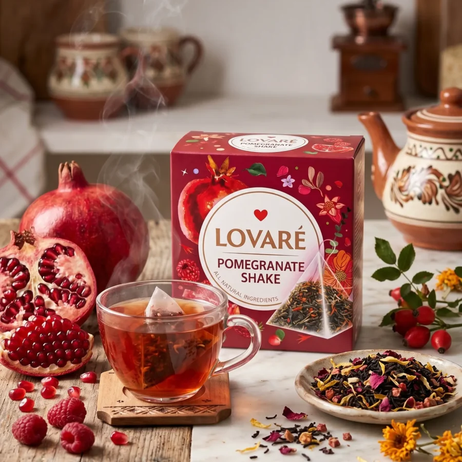 Pomegranate shake