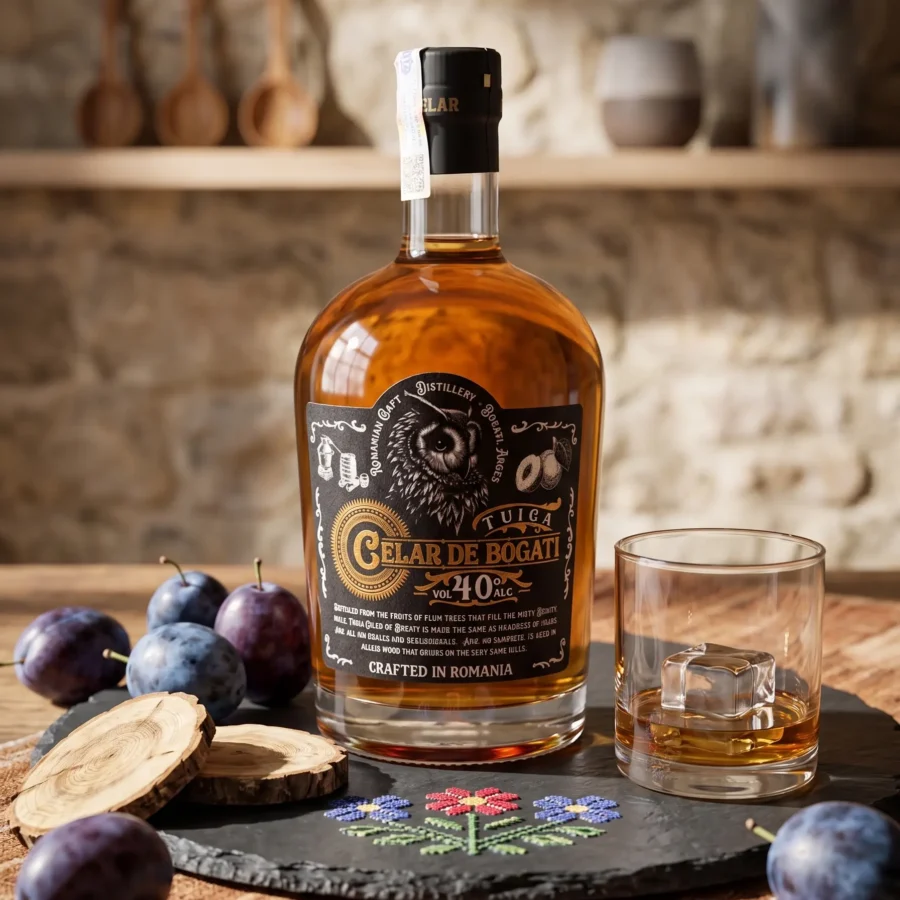 Tuica Celar de Bogati 40% Alc.