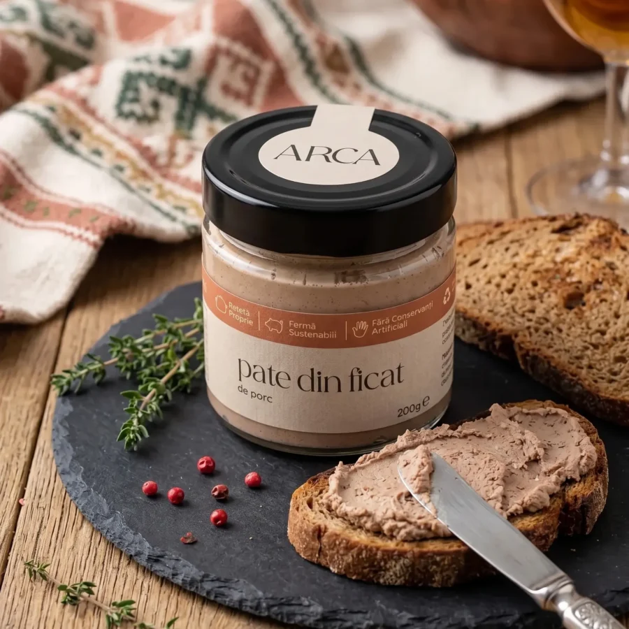 Pate din ficat de porc