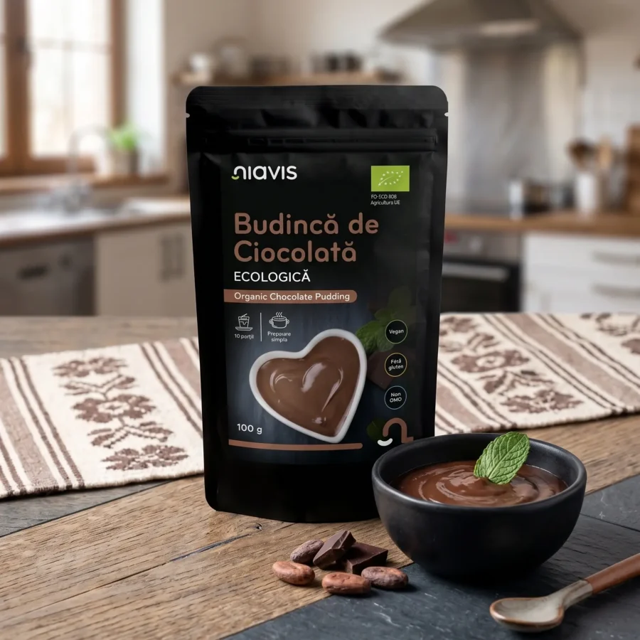 Budinca de ciocolata fara gluten