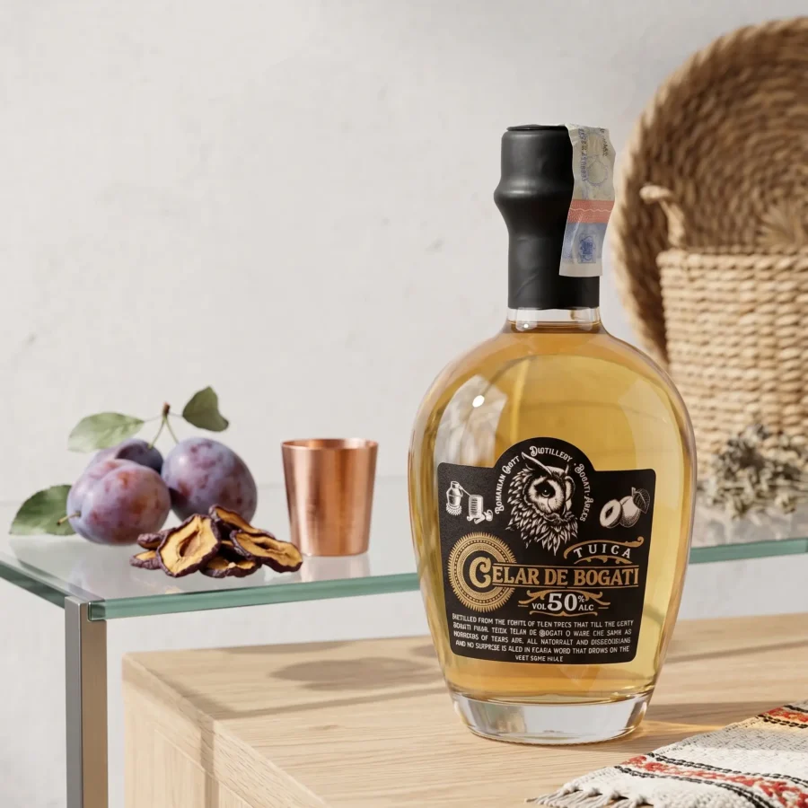 Tuica Celar de Bogati 50% Alc. 250 ml
